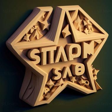 3D модель Игра Симс Суперзвезда (STL)